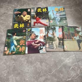 武林 武林杂志1982年6 7 8 9 10 11 12 7本