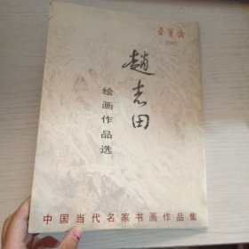 中国当代名家书画作品集：赵志田绘画作品选（散页20张）