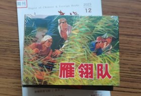 《雁翎队》连环画出版社50开精装连环画未拆封