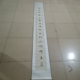 F75书法立轴260*36厘米