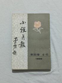 小说月报 第20卷(4~6) 1984年10月一版一印