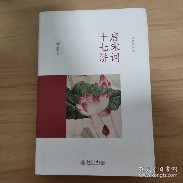 唐宋词十七讲