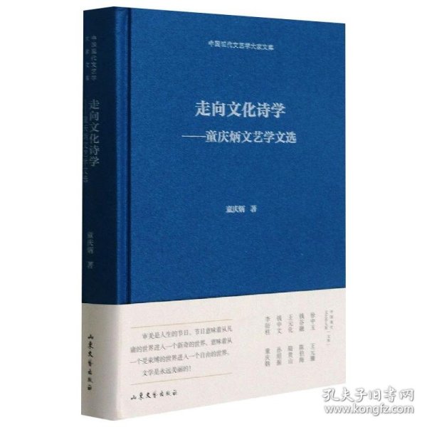 走向文化诗学——童庆炳文艺学文选  中国现代文艺学大家文库