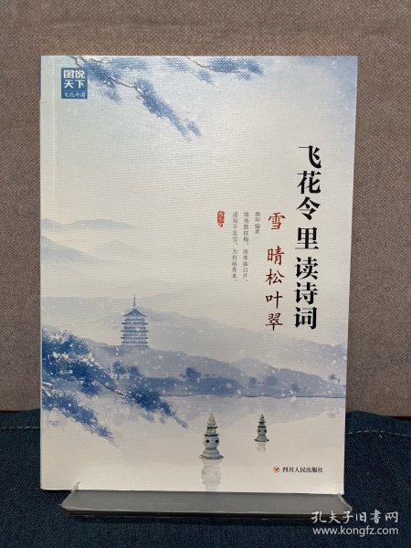 飞花令里读诗词 第二辑 风花雪月 套装共4册 赠古诗词临摹字帖