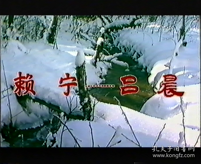 国产励志4集儿童电视剧《赖宁》录像带一盘成套