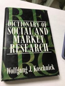 Dictionary of social and market research