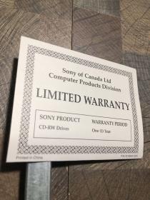 Limited warranty