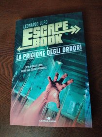 原版意大利语 ESCAPE BOOK LA PRIGIONE DEGLI ORROR