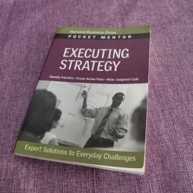 Pocket Mentor: Executing Strategy执行战略