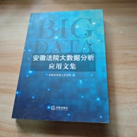 安徽法院大数据分析应用文集