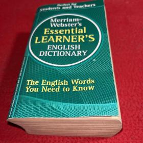 MerriamWebsters Essential Learners English Dictionary