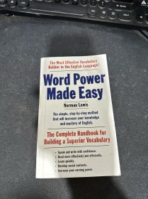 Word Power Made Easy: The Complete Handbook for Building a Superior Vocabulary   单词能力变得容易:建立高级词汇完全手册