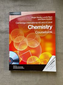 Cambridge International AS and A Level Chemistry Coursebook 剑桥化学教材【英文版，大12开】馆藏书，裸书1.4公斤重