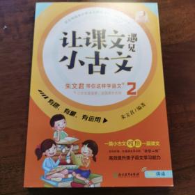 让课文遇见小古文:朱文君带你这样学语文.贰