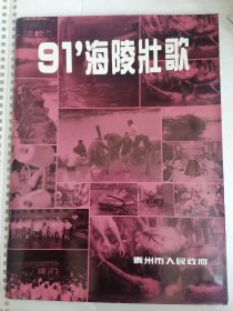 91’海陵壮歌（91年救灾宣传画册）