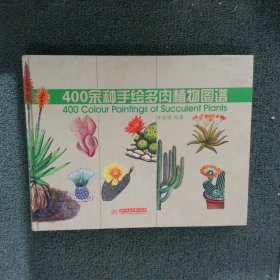 正版图书|400余种手绘多肉植物图谱朱亮锋