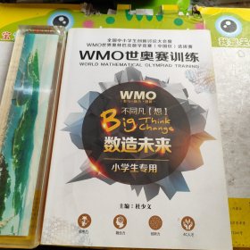 WMO世奥赛训练 小学生专用 不同凡响数造未来。