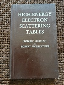 High-Energy Electron Scattering Tables 〔高能电子散射用表〕 〔目录见图〕