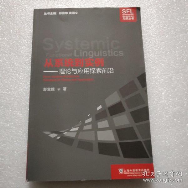 从系统到实例：理论与应用探索前沿/系统功能语言学文献丛书