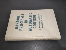 RANDOM PROCESSES IN  AUTOMATIC CONTROL 自动控制的随机过程  英文