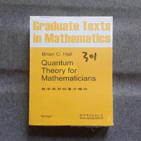正版未使用 数学家用的量子理论/美-霍尔/英文版 塑封