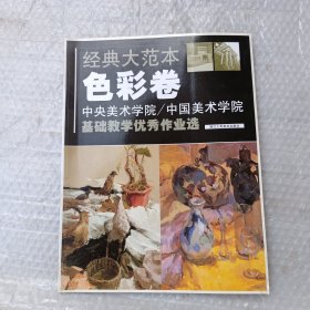 中央美术学院·中国美术学院基础教学优秀作业选：经典大范本（色彩卷）8开