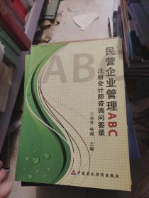 民营企业管理ABC：注册会计师询问答录