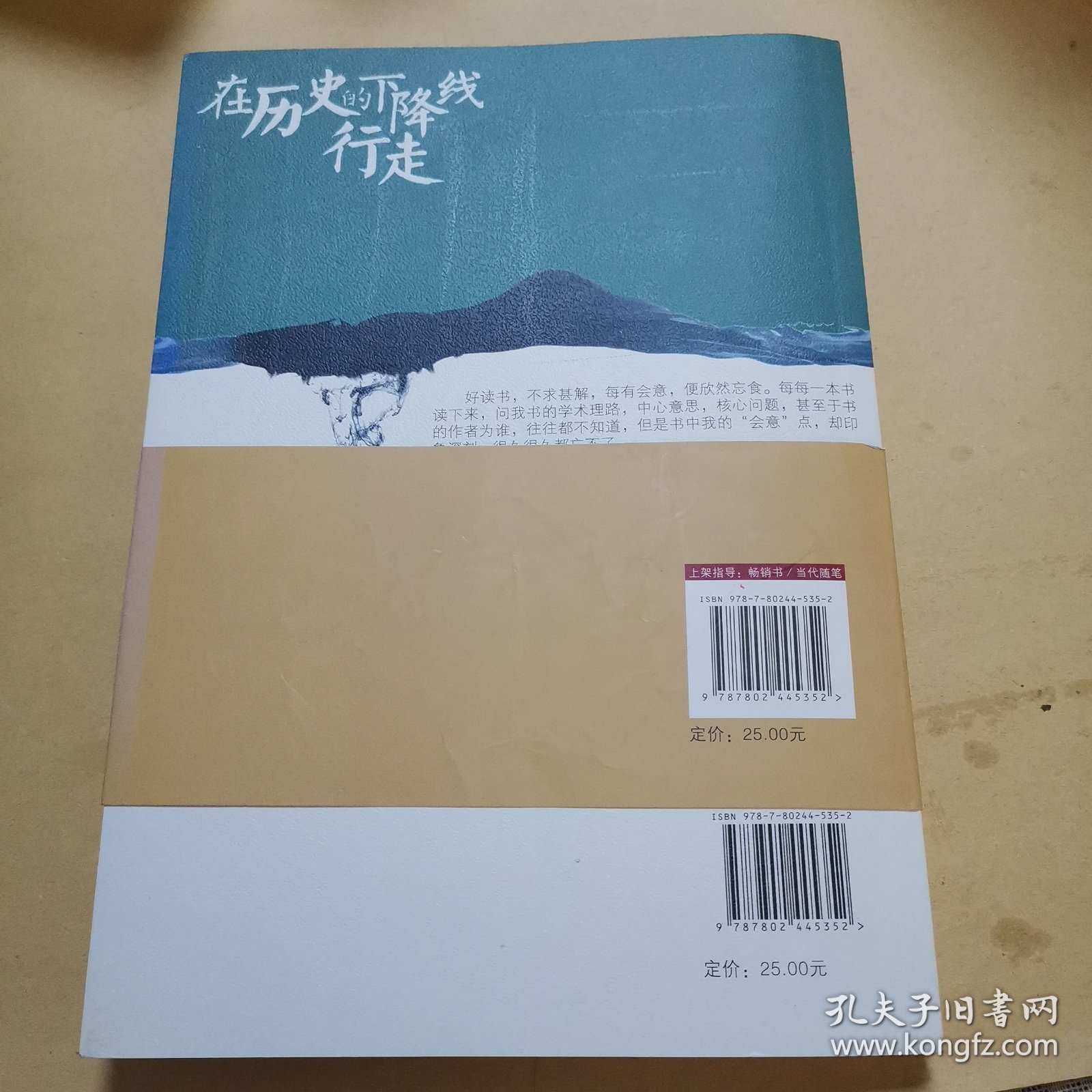 在历史的下降线行走