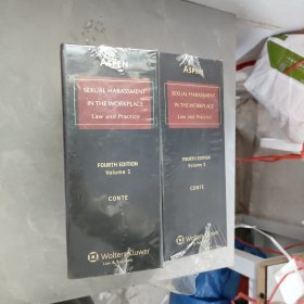 SEXUAL HARASSMENT IN THE WORLPLACE Law and Practice 职场性骚扰 法律与实务（第四版）Volume 1、2 第一卷、第二卷【2册合售，未拆封】