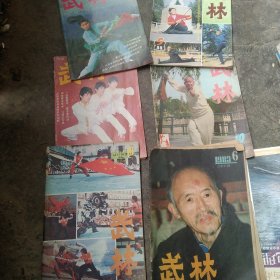 80年代武林杂志6本合售如图