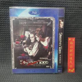 理发师陶德 DVD9   光盘 碟片 外国电影 （个人收藏品）