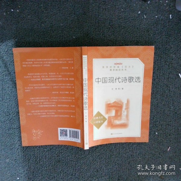 中国现代诗歌选教育部统编语文推荐阅读丛书