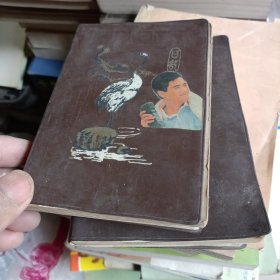 两个日记本 记录1988和1991年的日记 写的不多
