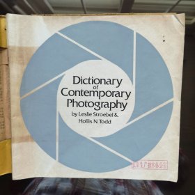 Dictionary of Contemporary Photography 当代摄影词典 英文原版图书 作者Leslie Stroebel & Hollis N. Todd 出版商Morgan & Morgan, Inc., 出版于1974年美国