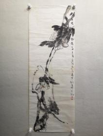 马文典（大漠画派创始人）尺寸：25x70cm