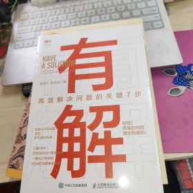 有解 高效解决问题的关键7步 全新未拆封