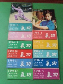 气功1996/1-8、10-12 共11本合售