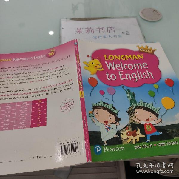 LONGMAN WELCOME TO ENGLISN