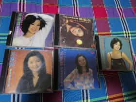 邓丽君 歌曲精选专辑1-5 CD光盘5张