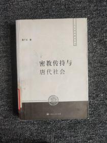 密教传持与唐代社会：人文社科新论丛书