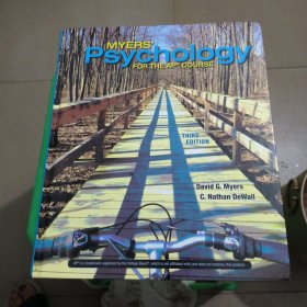 英文原版书 Myers' Psychology for the AP course David A Myers (Author)