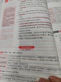 衡水重点中学状元手写笔记高中思想政治2023版（配套新教材）