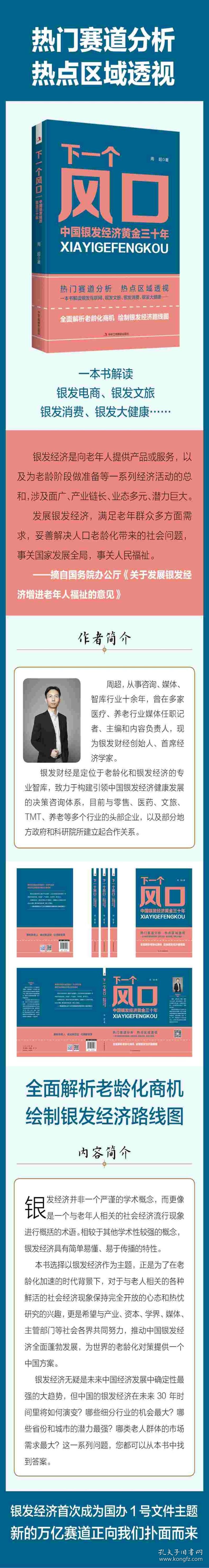 下一个风口：中国银发经济黄金三十年 9787515839233