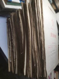 60-70年代203医院治疗“流行性出血热”手写住院病历46本