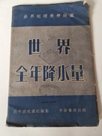 世界全年降水量