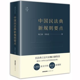 天下·中国民法典新规则要点 9787519742683