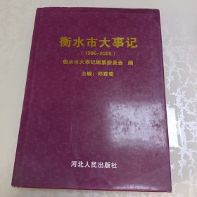 衡水市大事记:1986-2005
