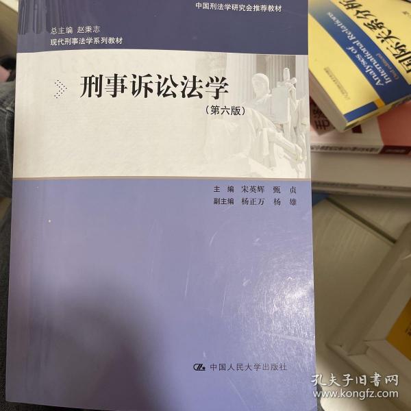 刑事诉讼法学（第六版）：现代刑事法学系列教材（总主编 赵秉志）