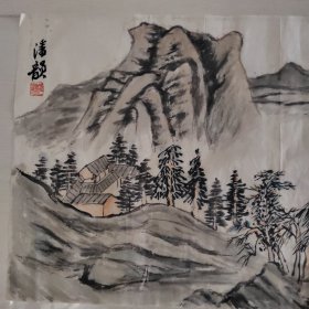 潘韵（1905—1985），原名趣琴，号趣叟，浙江湖州长兴人。1934年上海新艺术专科学校毕业，长期从事国画创作和美术教育工作。1940年起，先后任杭州国立艺专与浙江美术学院讲师、副教授、教授。解放后，加入中国民主同盟。1982年3月，兼任浙江省文史馆副馆长。