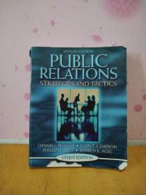 PUBLIC RELATIONS STRATEGIES AND TACTICS